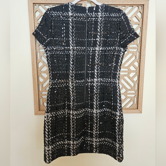 TOCCIN Annie Plaid Tweed Mini Dress NWT - Picture 11 of 14